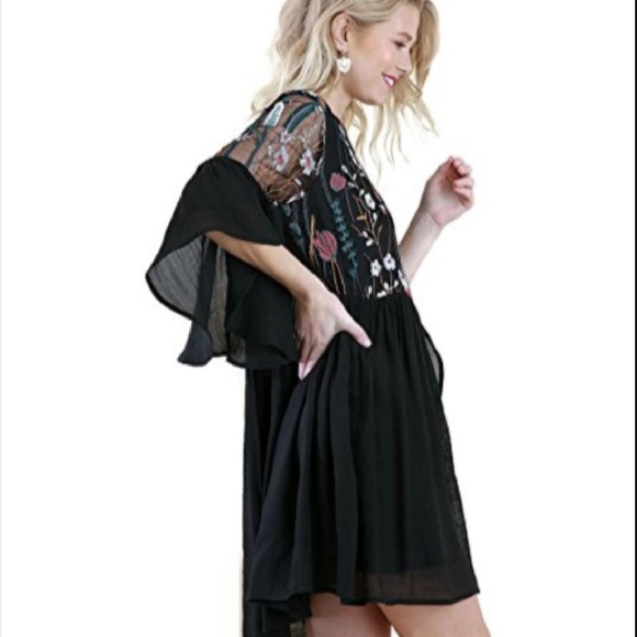 🔥 SOLD OUT!!🔥NWT Embroidered Peasant Tunic/Dress - Picture 4 of 6